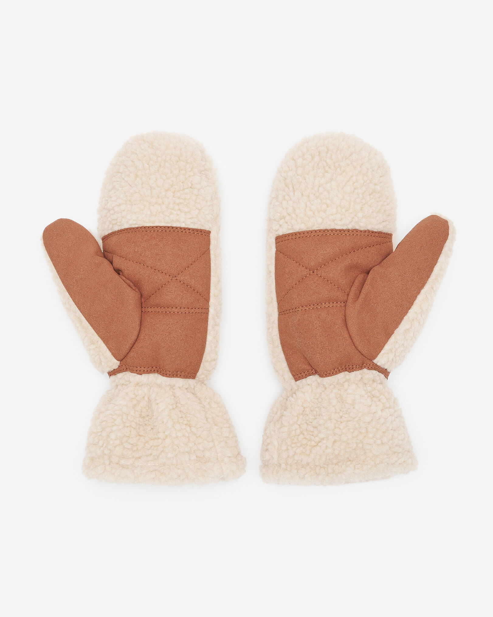 Mitaines en sherpa Kombi Camila pour femme
