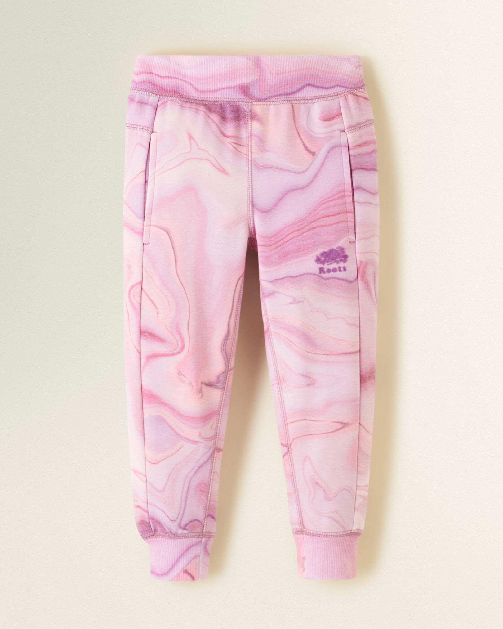 Roots tie store dye sweatpants