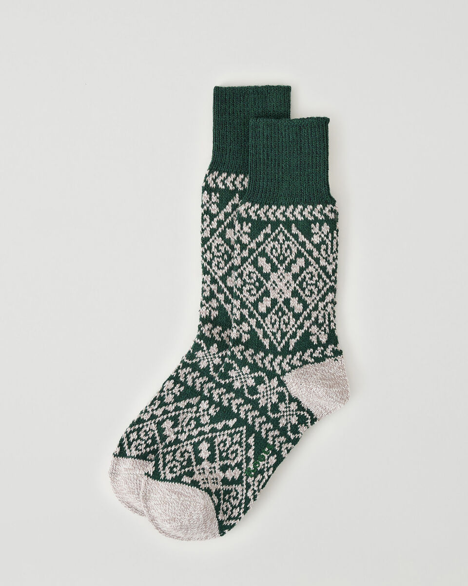 Adult Fair Isle Sock