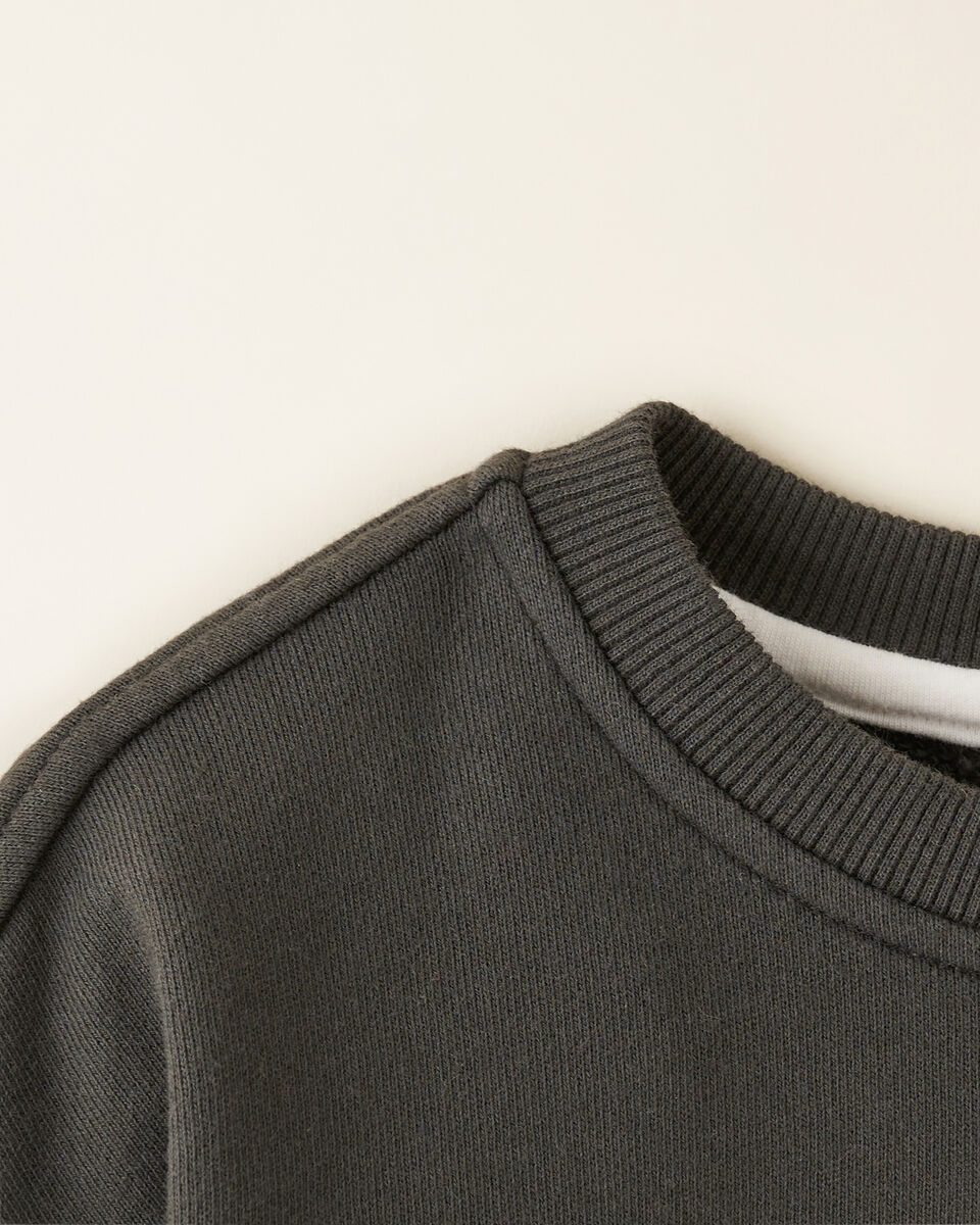 Toddler Beaver Canoe Relaxed Crew Sweatshirt