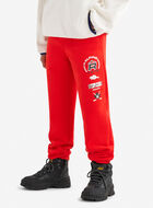 Pantalon en molleton avec écussons Alpine Goods pour enfants