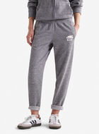 Pantalon en molleton à ourlet simple en coton bio