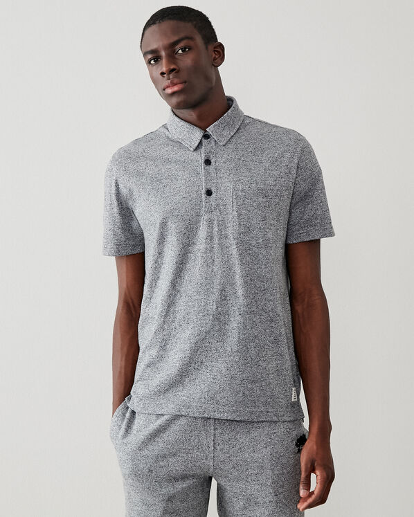 Jersey Peppered Polo