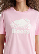 T-shirt d&eacute;contract&eacute; en coton bio Cooper pour femme