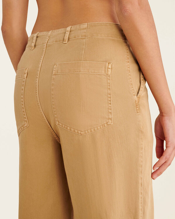 Soft Twill Barrel Pant