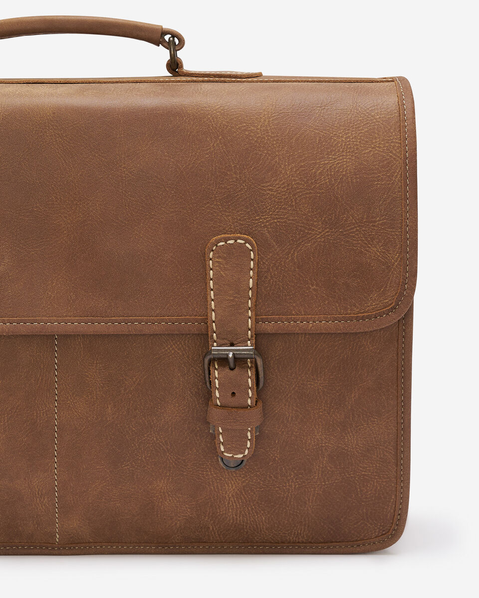 Porte-documents original en cuir Tribe