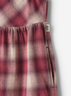 Girls Plaid Slip Dress
