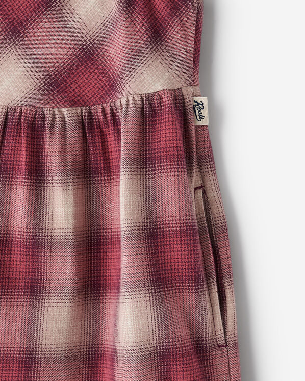 Girls Plaid Slip Dress
