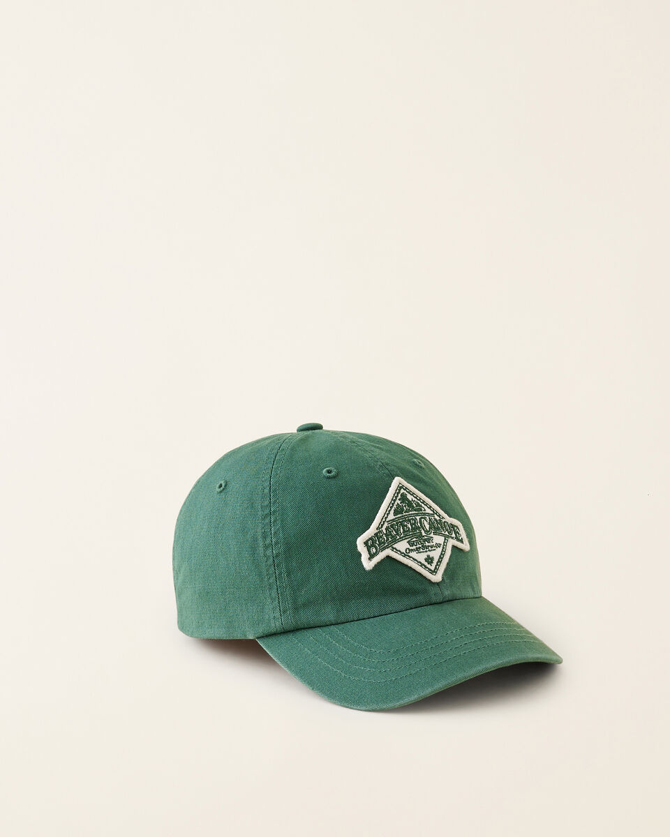 Kids Beaver Canoe Baseball Cap