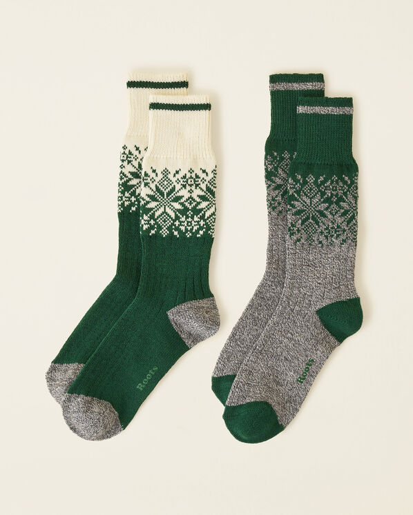 Adult Roots Elsa Sock 2 Pack