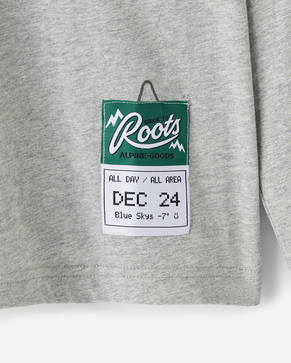 Mens Ski Pass Relaxed Long Sleeve T-Shirt