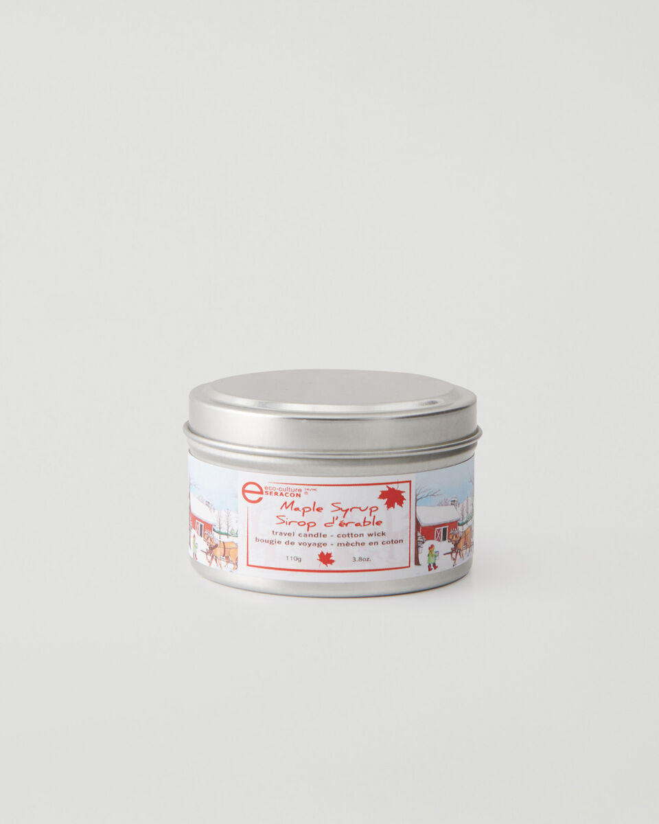Maple Syrup Travel Candle
