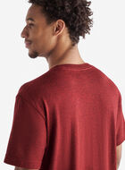 T-shirt poivré en coton bio pour hommes