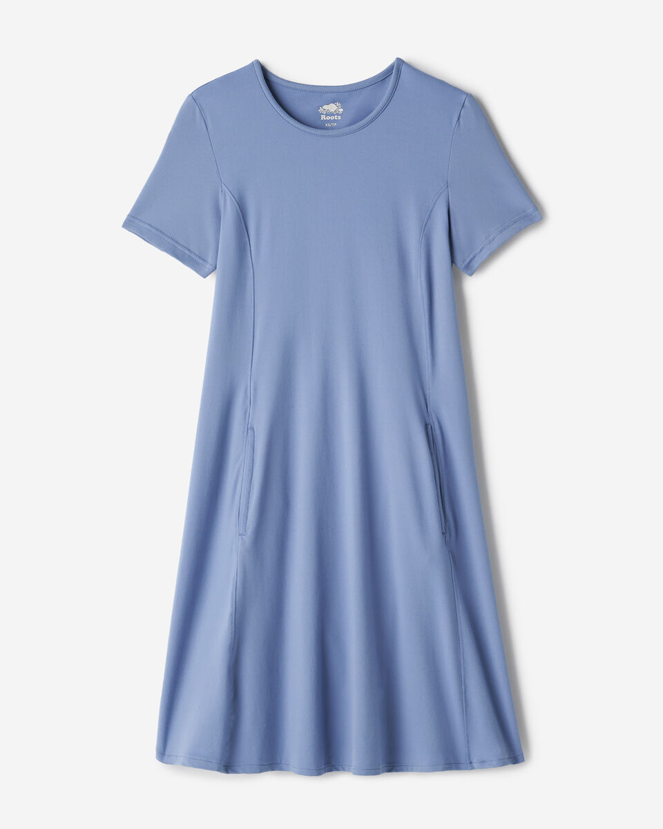 Robe mini en tricot à manches courtes Renew 