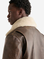 Leather Aviator Jacket