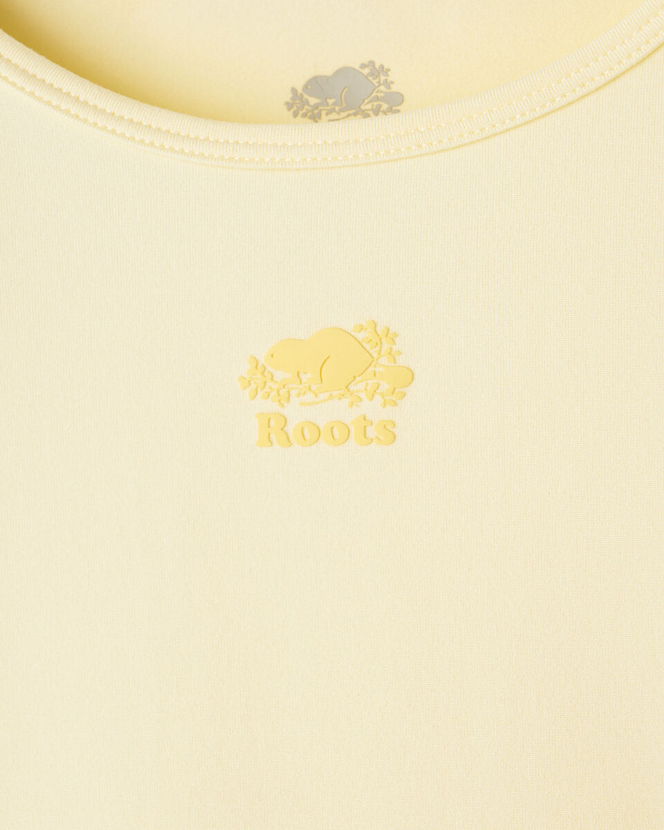 T-shirt sport &agrave; ourlet tulipe ajust&eacute; pour filles