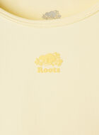 T-shirt sport &agrave; ourlet tulipe ajust&eacute; pour filles