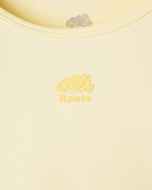 T-shirt sport &agrave; ourlet tulipe ajust&eacute; pour filles