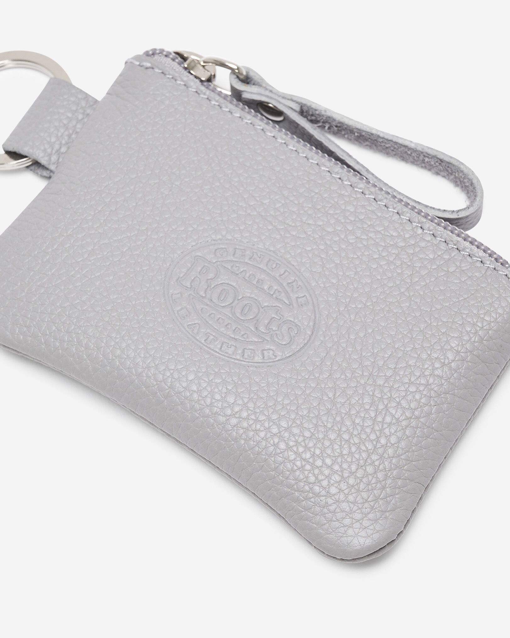 Pochette à glissière en cuir Cervino