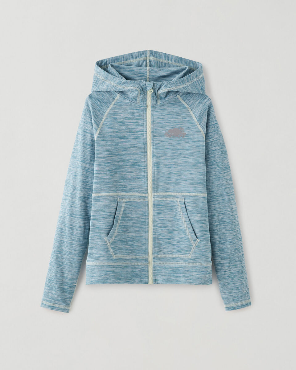 Roots Girls Lola Journey Full Zip Hoodie. 2