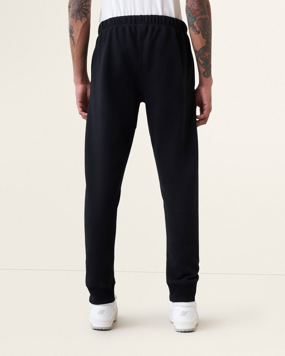 Pantalon ajusté court en molleton de coton bio Park