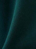 Pantalon original ajusté long à cheville côtelée en molleton de coton bio (entrejambe : 32,5 po)