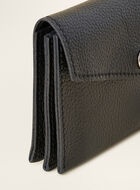 Mini sac à goussets latéraux en accordéon en cuir Cervino