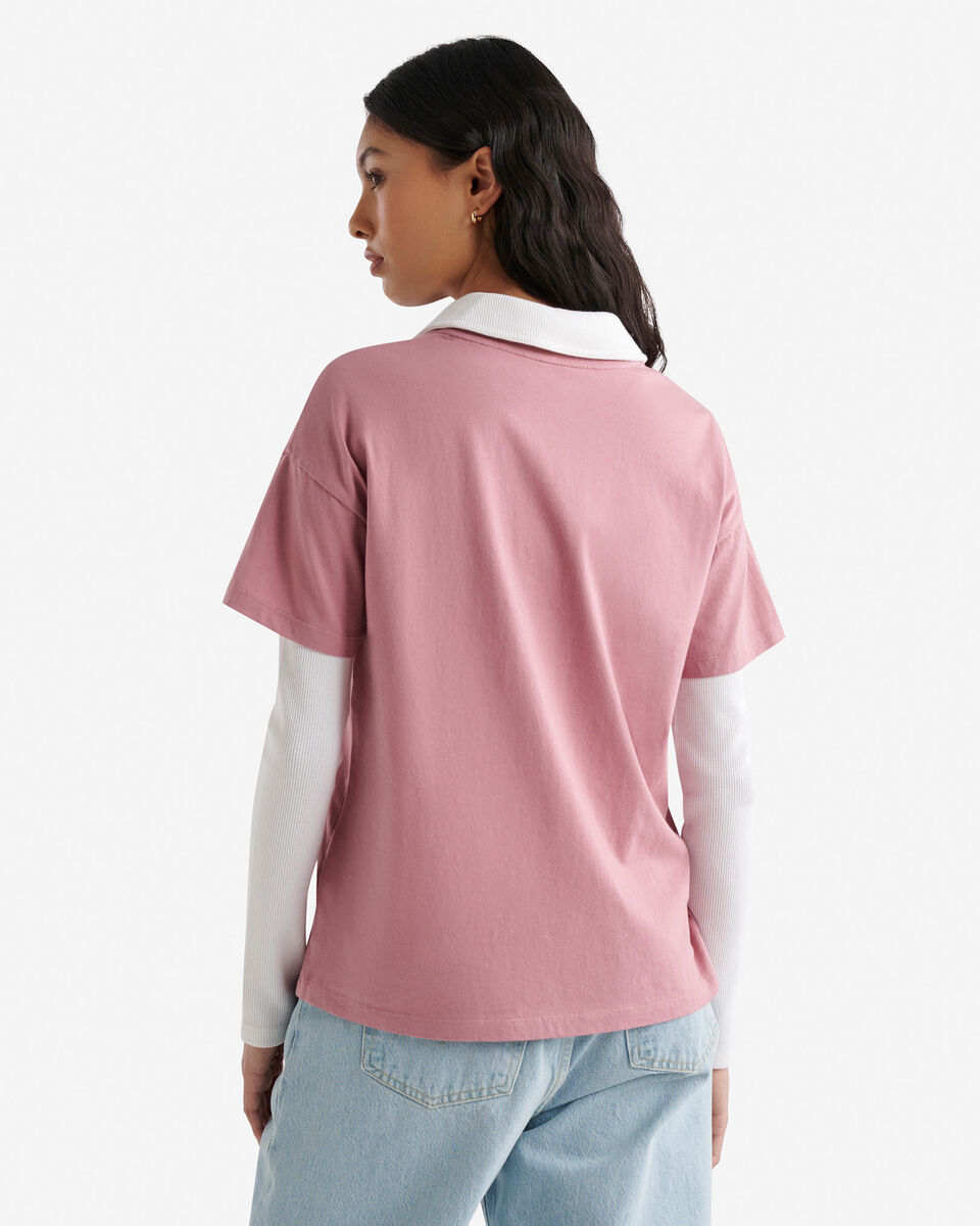 T-shirt décontracté en coton bio Cooper pour femme
