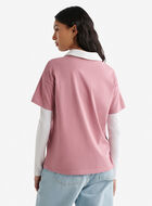 T-shirt décontracté en coton bio Cooper pour femme
