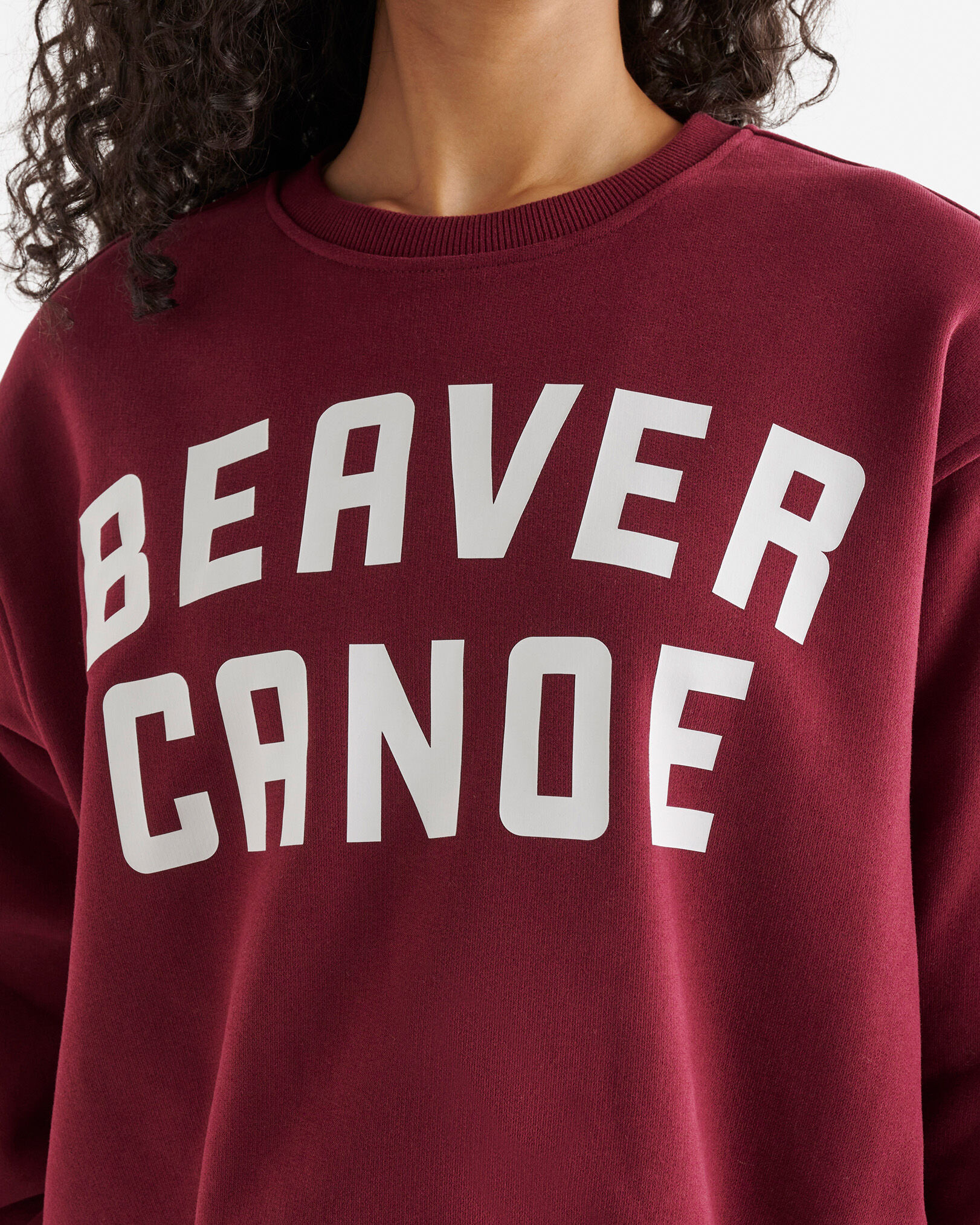 Chandail à col rond Beaver Canoe