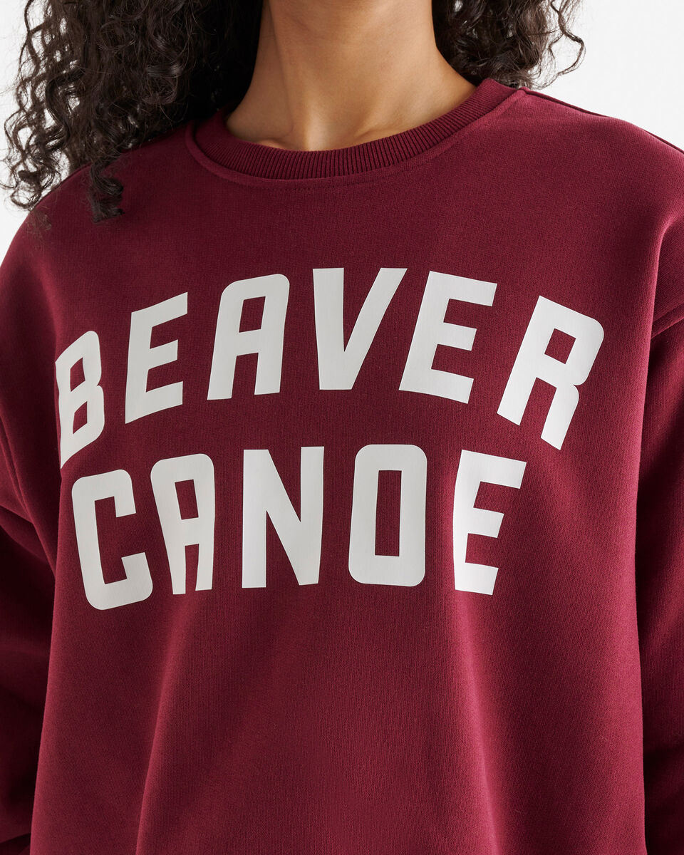 Chandail à col rond Beaver Canoe