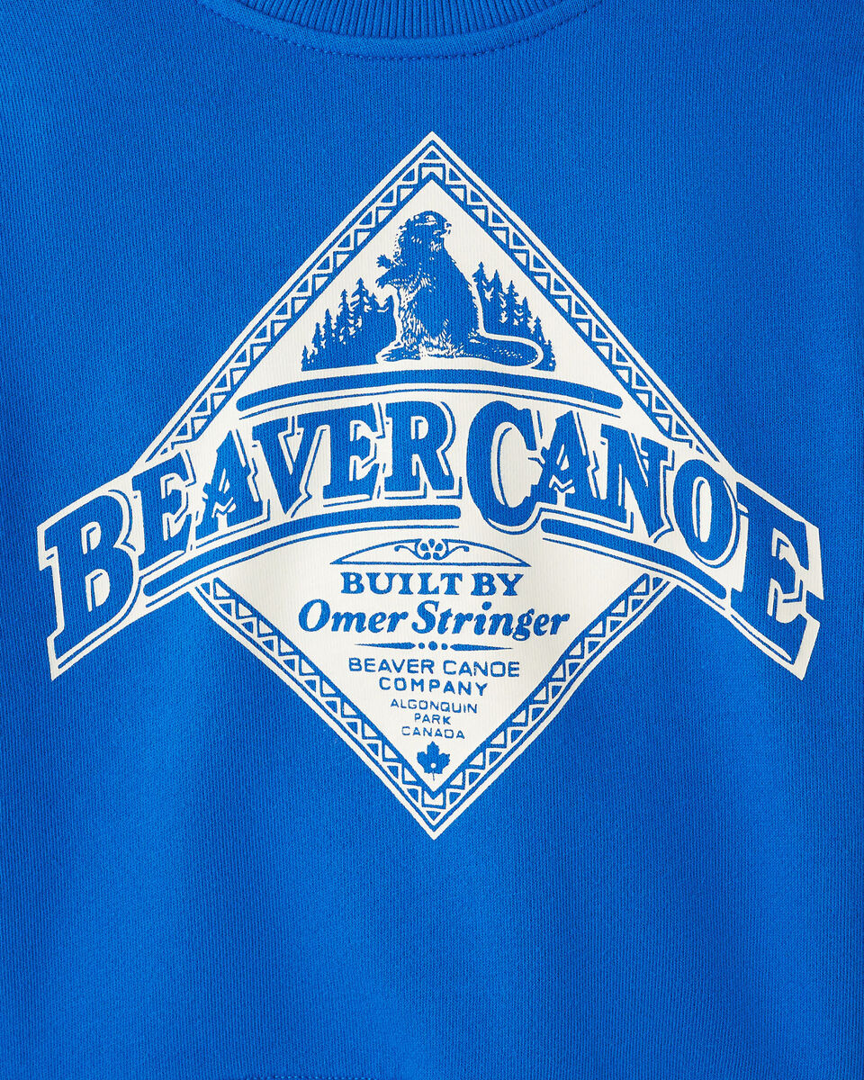 Toddler Beaver Canoe Relaxed Crew Sweatshirt