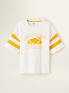 Womens Outdoor Athletics Stripe T-Shirt