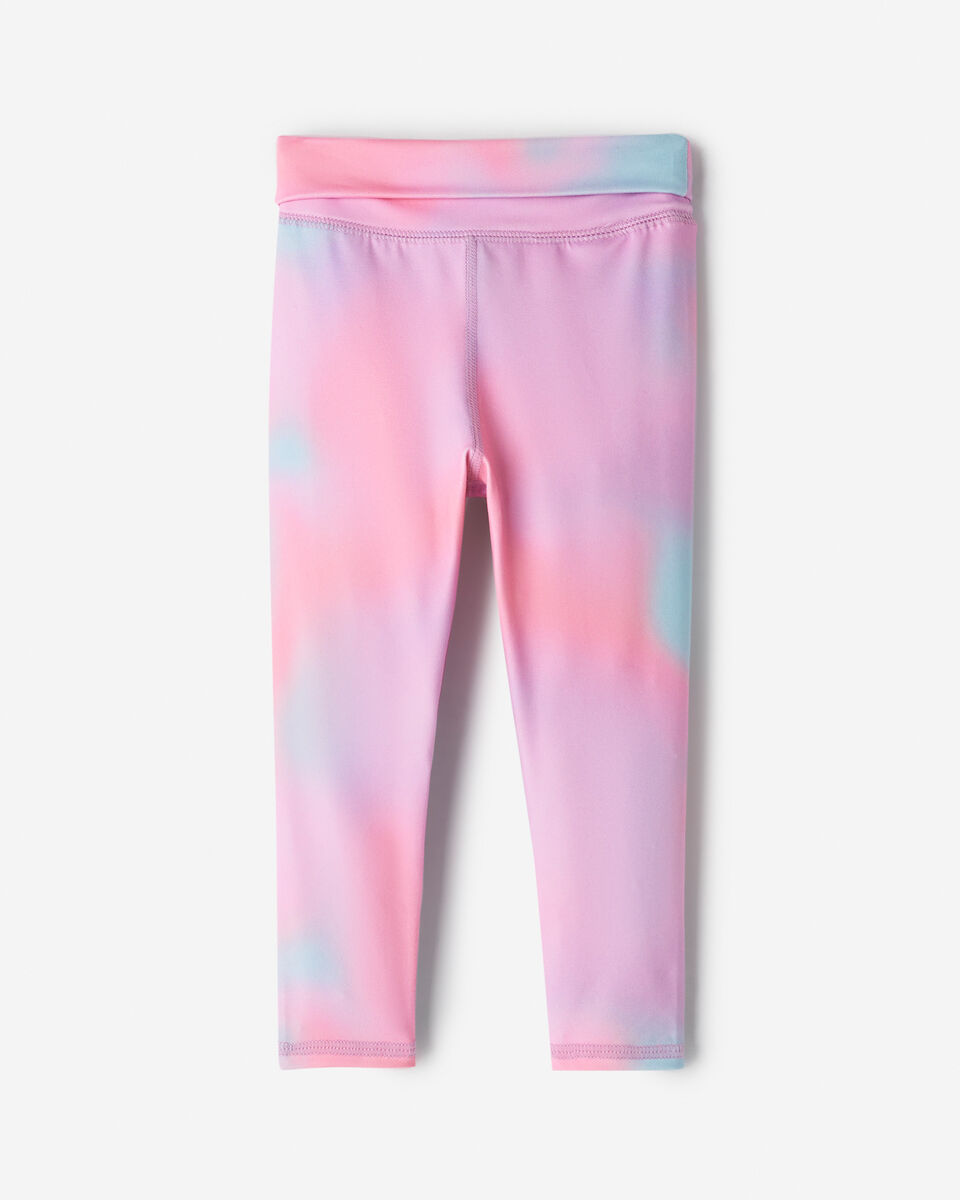 Toddler Girls Active Fold Over Ankle Legging