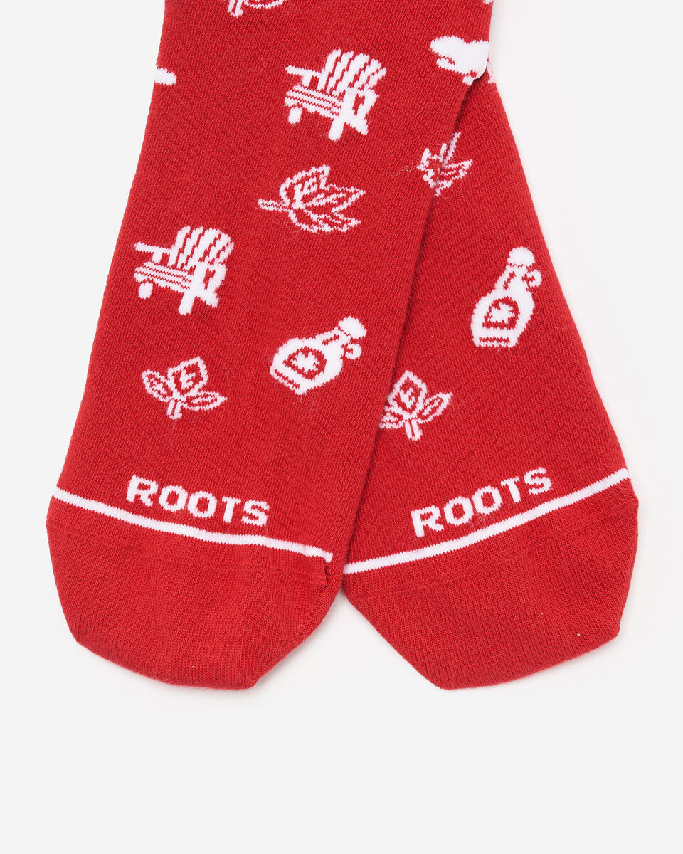 Adult Canada Day Print Sock