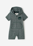 Barboteuse kangourou Cooper le castor en coton bio pour b&eacute;b&eacute;s