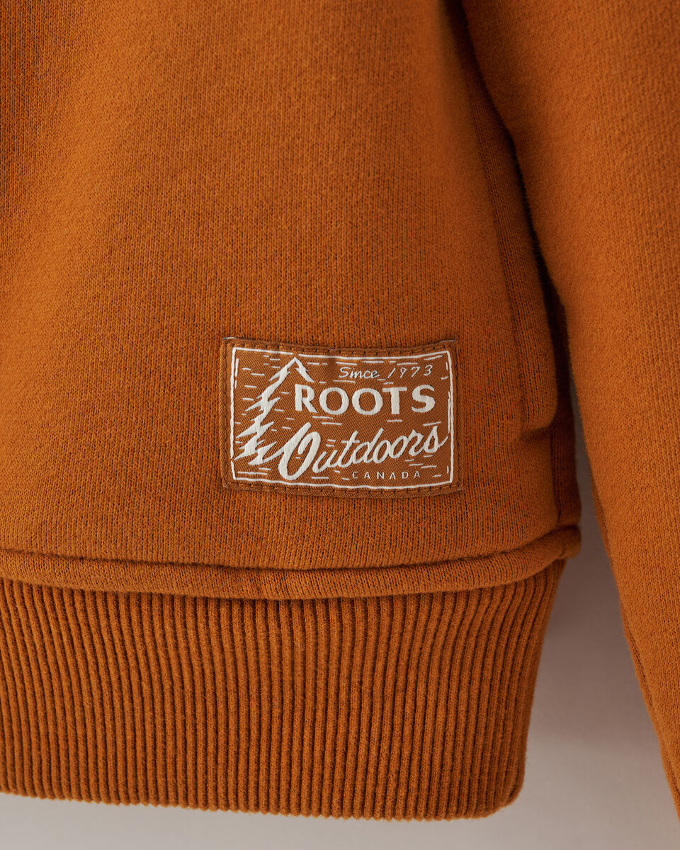 Outdoors Half Zip Mock Sweatshirt