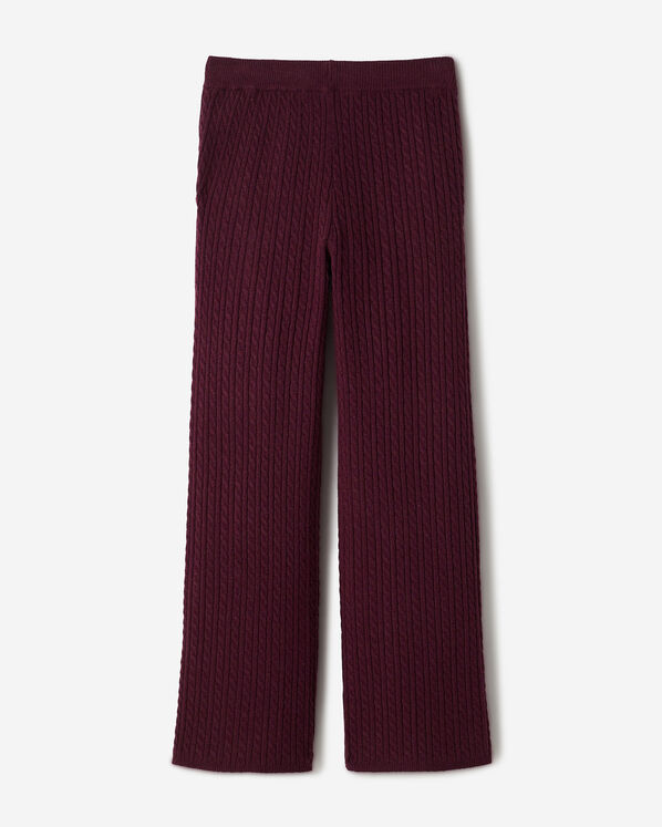 Pantalon &agrave; torsades Bowen