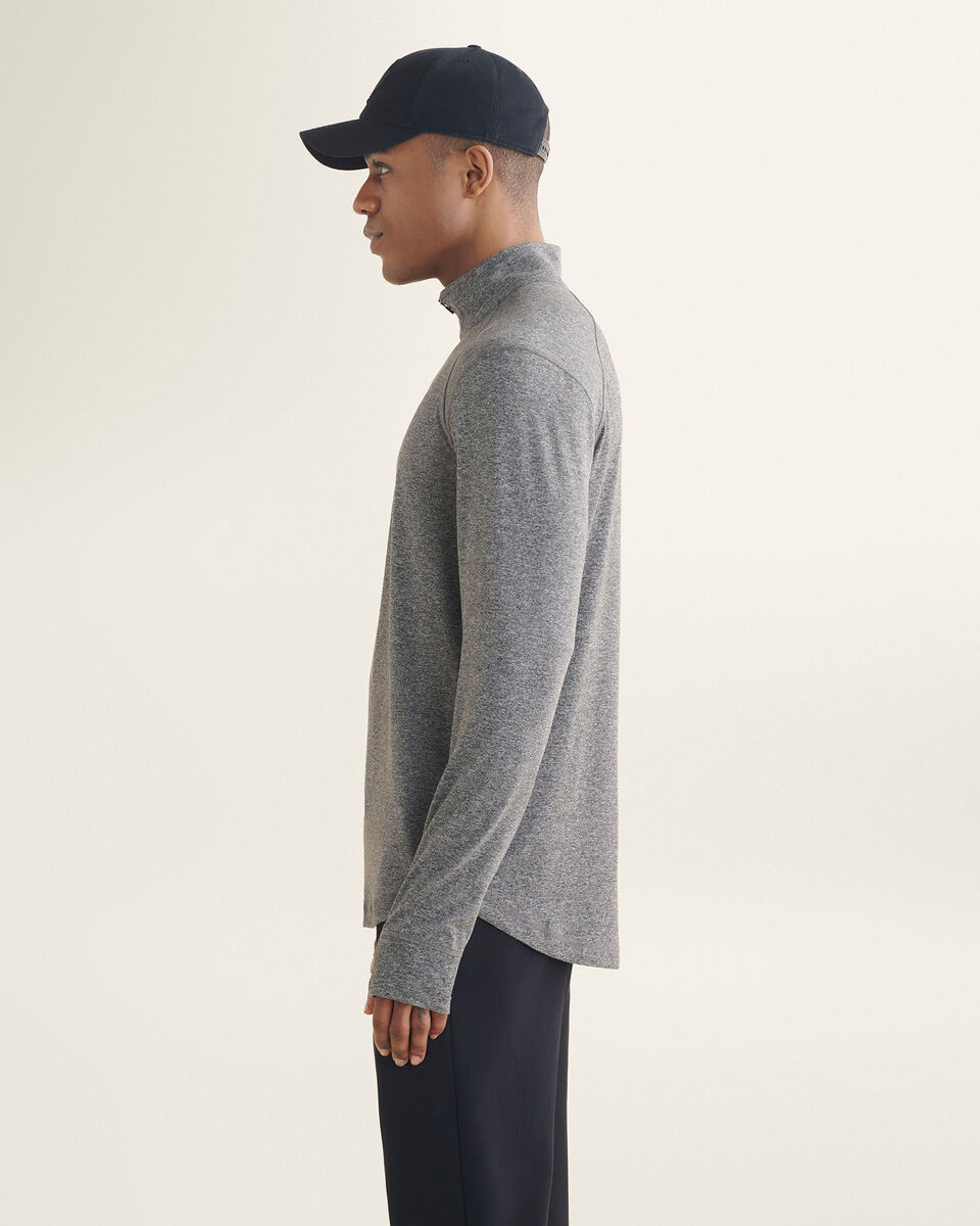 Journey Long Sleeve Zip Stein