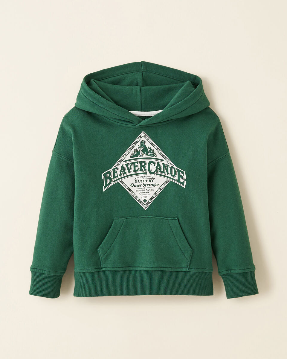 Toddler Beaver Canoe Relaxed Hoodie