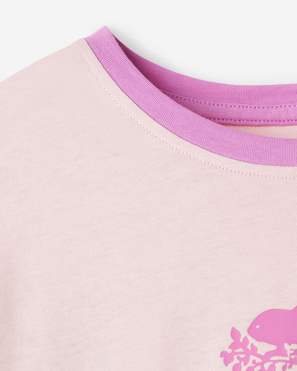 T-shirt &agrave; manches longues d&eacute;conract&eacute; Cooper Pop pour filles