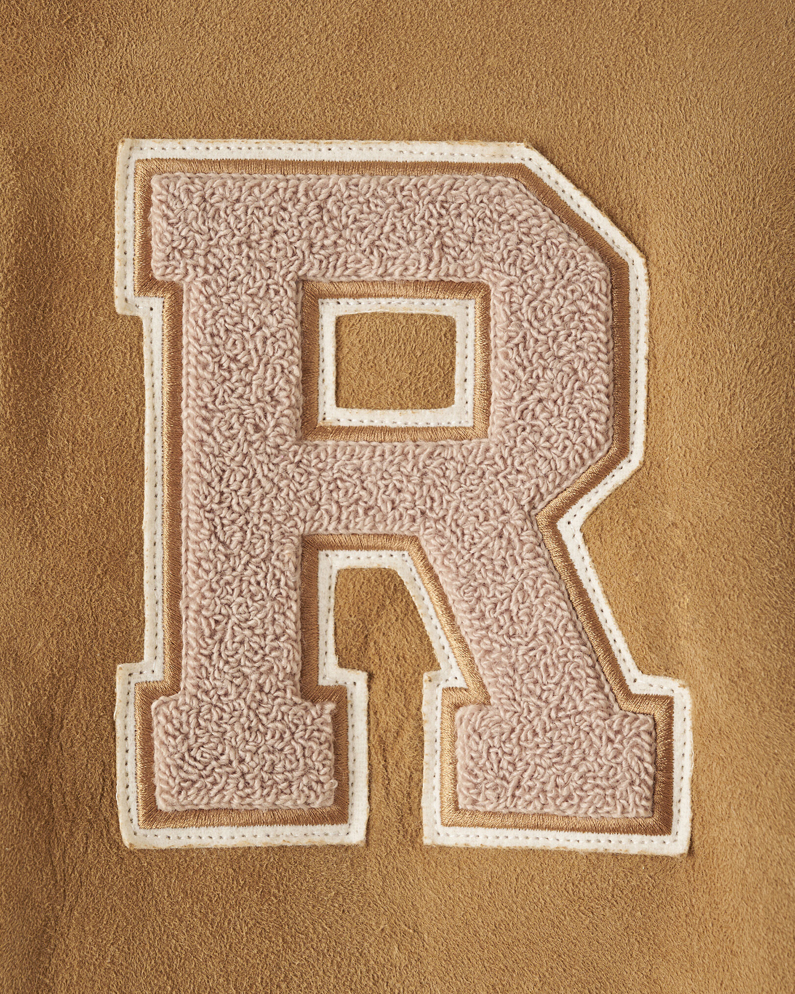 Shearling Varsity Jacket