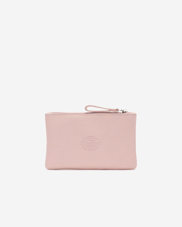 Pochette moyenne &agrave; glissi&egrave;re en cuir Nuage