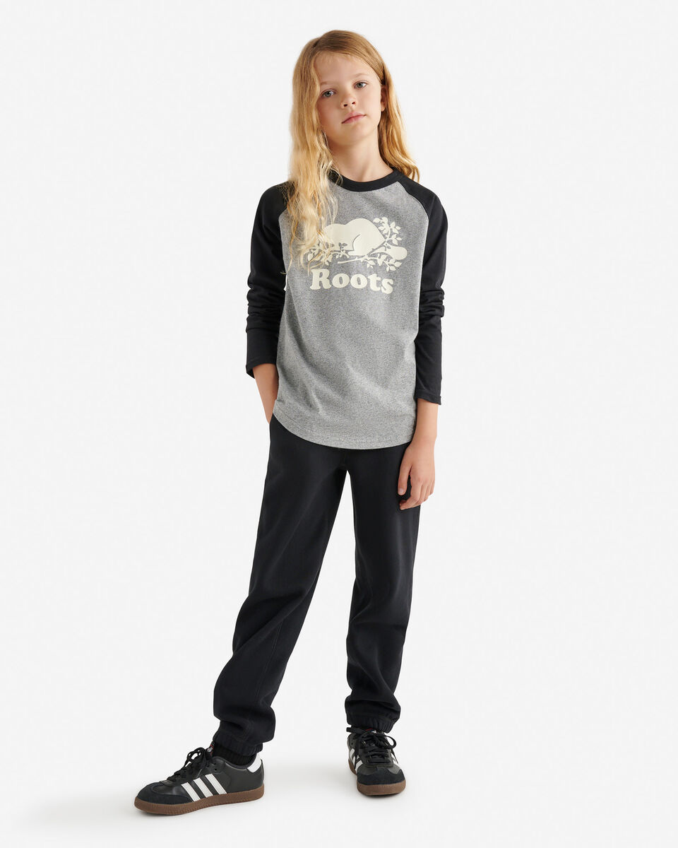 T-shirt style baseball Cooper en coton bio pour enfants