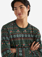 Mens Holiday Pajama Top