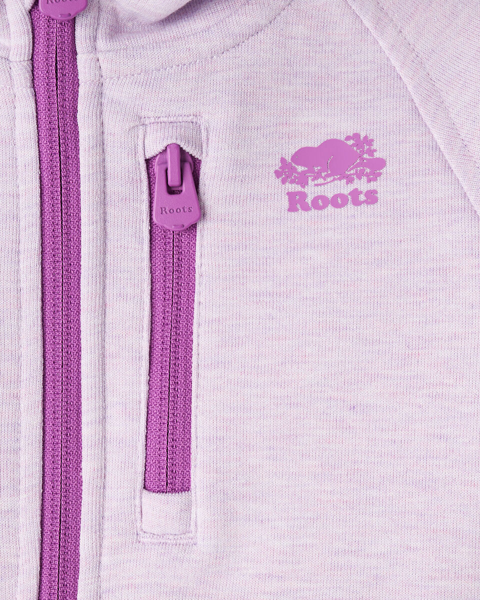 Chandail à capuchon et glissière en tissu interlock Recover pour tout-petits