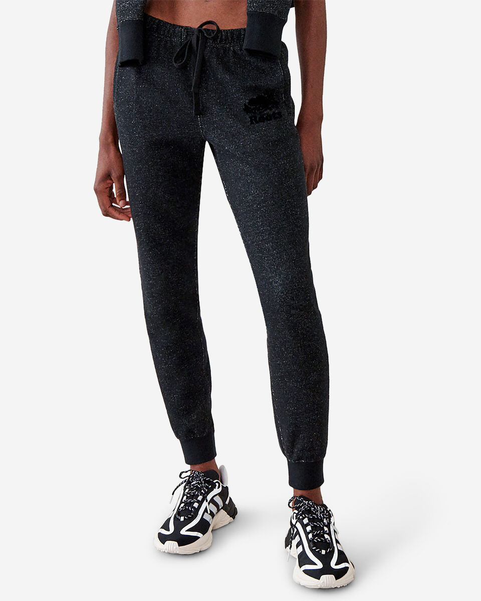 Pantalon court en molleton ajusté à cheville côtelée (entrejambe : 26 po)