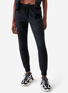 Pantalon court en molleton ajusté à cheville côtelée (entrejambe : 26 po)