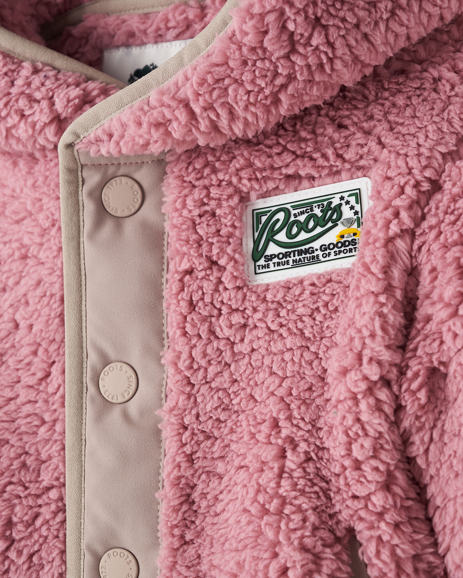 Baby Creekside Shearling Fleece Snap Jacket