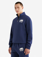 Chandail &agrave; col &agrave; demi-glissi&egrave;re original en coton bio